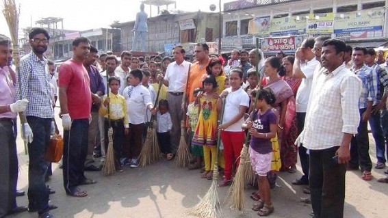 BJP state unit holds cleanliness drive